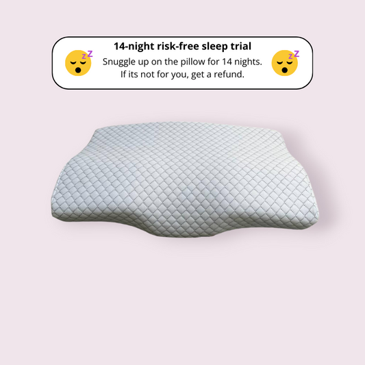 Contoured Orthopedic Pillow for Pain Relief