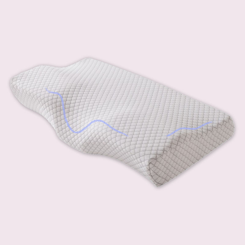 Contoured Orthopedic Pillow for Pain Relief