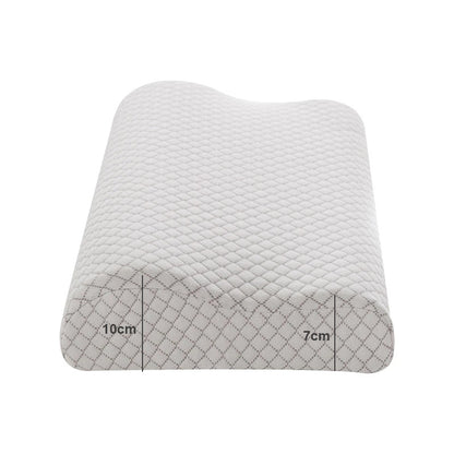 Grooved Orthopedic Pillow for Pain Relief