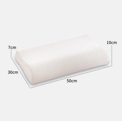 Grooved Orthopedic Pillow for Pain Relief